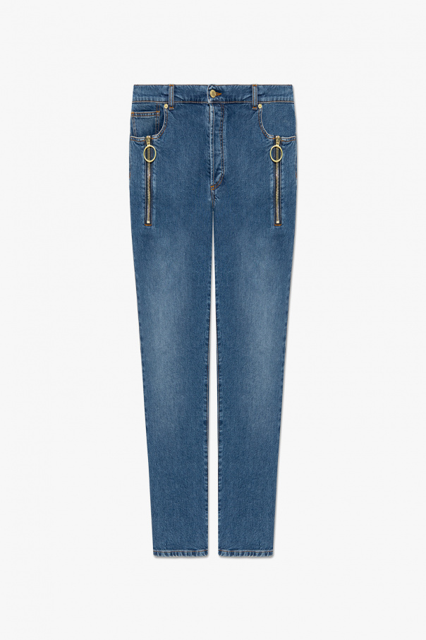 Moschino Jeans with zips Men's Clothing Vitkac